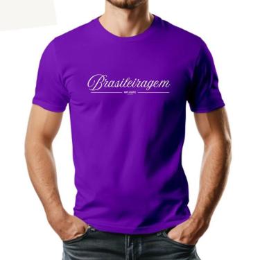 Imagem de Camiseta Masculina Algodão Premium BRASILEIRAGEM-Masculino