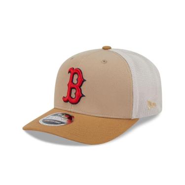 Imagem de BONE NEW ERA 9SEVENTY STRETCH SNAP BOSTON RED SOX MLB BEGE-Masculino
