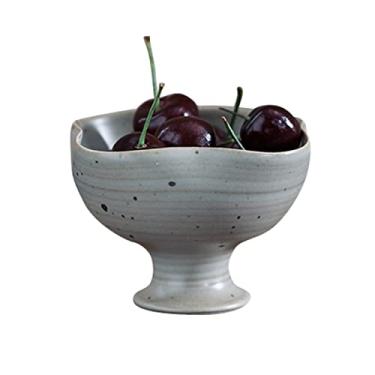 Imagem de Tigelas decorativas conjunto de tigelas de cerâmica para preparação de cozinha tigelas de cerâmica para sobremesas, lanches, nozes ou molhos de frutas grande capacidade tigela de frutas para bandeja