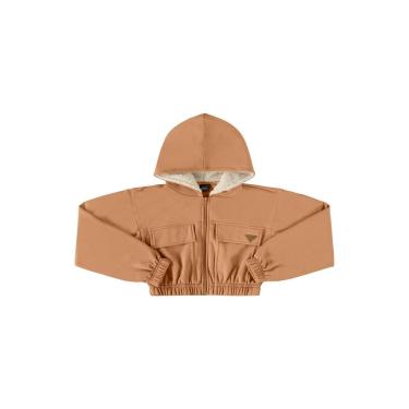 Imagem de Jaqueta em Moletom e Pelo Juvenil Gloss-Feminino