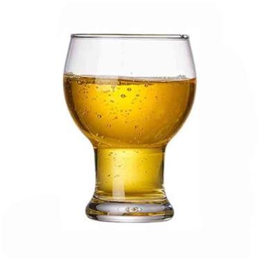 Imagem de Copos de cerveja transparentes, copos de 450 ml para Pilsner, cerveja artesanal