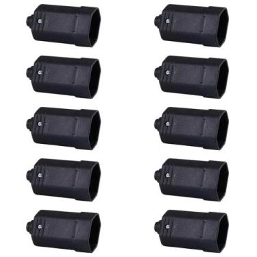 Imagem de 10 Tomadas Fêmea 2P+T 10A 3 Pinos MarGirius Desmontável