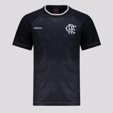 Imagem de Camisa Flamengo Trama Preta-Masculino