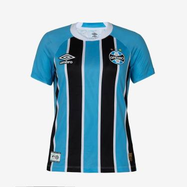 Imagem de Camisa Feminina Umbro Gremio Of.1 2025 Jogadora-Feminino