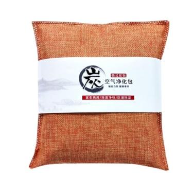 Imagem de Saco purificador de ar de carvão ativado de 500 g, absorvente de odor natural, desodorizador de cheiro natural, bolsa de purificador de ar de carro, absorvedores de odor de ar de carro para carro