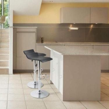 Imagem de Banqueta Alta Giratória com Altura Regulável Recouro Belo Horizonte - 