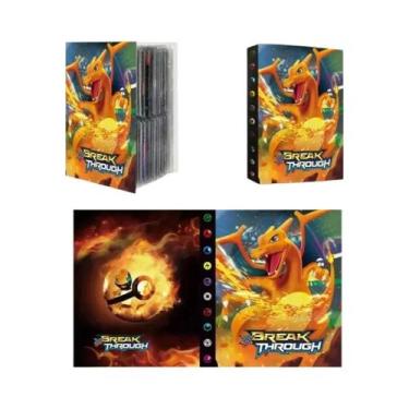 Imagem de Álbum De Cartas Pokémon Com 240 Peças, Suporte Para Charizard Pikachu 