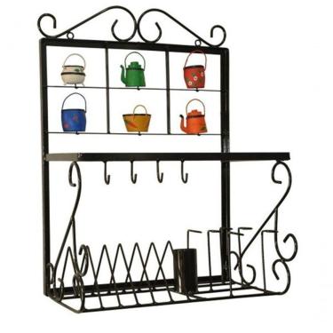 Imagem de Escorredor Pratos Copos Talheres Ferro Modelo: Panelinhas