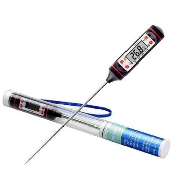 Imagem de Termômetro Culinário Cozinha Espeto Dia Dos Namorados Nº2