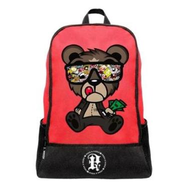 Imagem de Mochila Escolar Pega a Visão Urso Money Masculina-Masculino