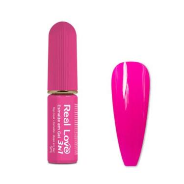 Imagem de Esmalte em Gel 5ml 3 Em 1 Cor033 - Real Love