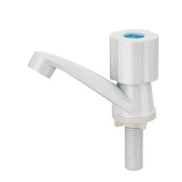 Imagem de Torneira Lavatório Branca 1/4 De Volta - Plastilit