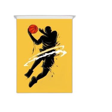 Imagem de Quadro Decorativo Jogador De Basquete 33X24Cm