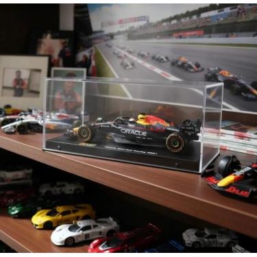 Imagem de Fórmula 1 Red Bull RB21 2025 Max Verstappen 1:43 Bburago c/ Display e 