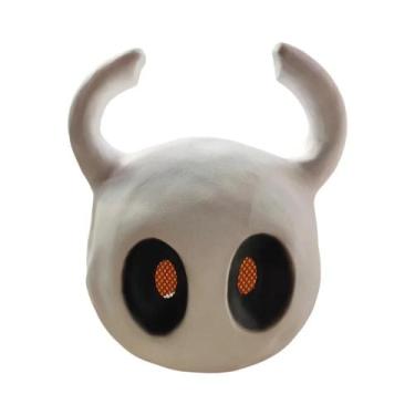 Imagem de Máscara De Cosplay Hollow Knight, Capacete De Látex, Acessório Para Fe