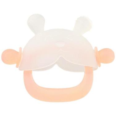 Imagem de Mordedor De Silicone Massageador Bebê Soft Com Pega Pimpolho