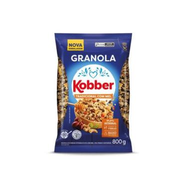 Imagem de Granola De Cereais Tradicional com Mel 800gr Kobber