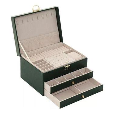 Imagem de Organizador de joias portátil caixa antiga grande - Roku