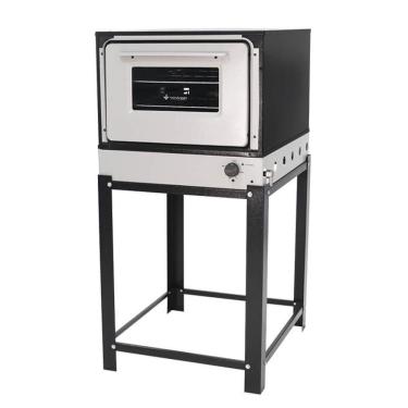 Imagem de Forno Industrial á Gás Com Pé Bravo Brfp Cinza Venâncio