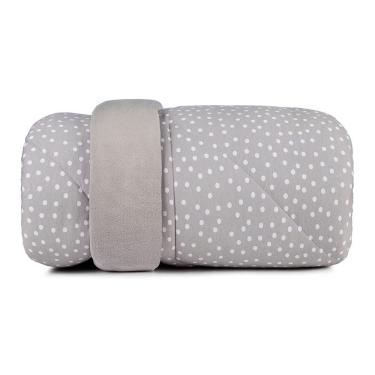 Imagem de Edredom King Altenburg Blend Malha Bits Cinza