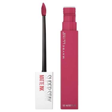 Imagem de Batom Líquido Longa Duração Maybelline SuperStay Matte Ink Pink Editio