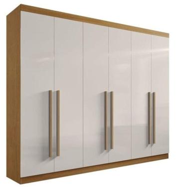 Imagem de Guarda Roupa Casal 6 Portas 6 Gav - Da Vinci Plus - D`doro