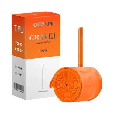 Imagem de Câmara De Ar Ultraleve Para Bicicleta MTB E Gravel 700c, TPU 29, Válvu