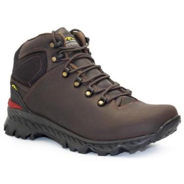 Imagem de Bota Bull Terrier Montrail Burnet Marrom Escuro Masculino, Brown, 41