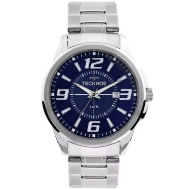 Imagem de Relógio Technos Masculino Analógico Prata 2115kzzs-1a