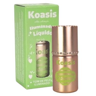 Imagem de Iluminador Líquido Koasis 10g Glow Intenso Maquiagem Profissional