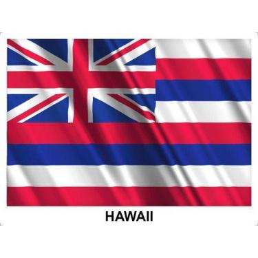 Imagem de Bandeira Hawaii 1,50x0,90mt Havaí Envio Imediato - WCAN