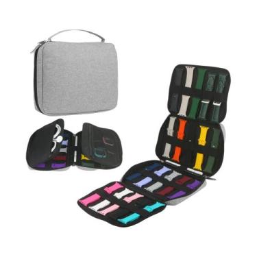 Imagem de Bolsa De Armazenamento Para 20 Pulseiras De Relógio, Organizador De Vi