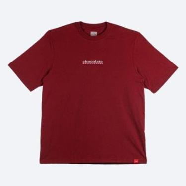 Imagem de CAMISETA CHOCOLATE SKATEBOARD BAR TEE BORDÔ-Unissex
