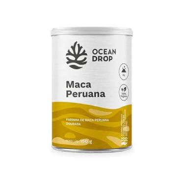 Imagem de Ocean Drop Maca Peruana Dourada em Pó, 100% Vegano, 150g