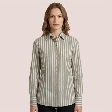 Imagem de Camisa Dudalina Slim Listrado Melissa Feminino-Feminino