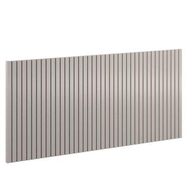 Imagem de Painel Decorativo Ripado 230x109x49 cm Cinza - Matic