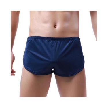 Imagem de Shorts Masculinos Elásticos Soltos Para Academia E Corrida, Em Seda Ge