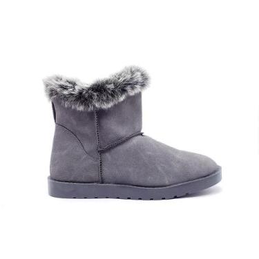 Imagem de Bota Mooncity Feminina 70811, 35, Cinza