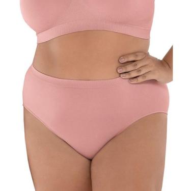 Imagem de Calça Calcinha Alta Ultraleve Sem Costura Demillus 057401, Rosa blush,