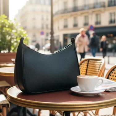 Imagem de Bolsa Feminina Elegante Tiracolo Ombro Média Pequena Leve - Genérica, 