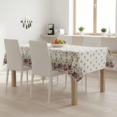 Imagem de Toalha De Mesa Elite Rosas Peça Pronta Vinil PVC - Plast.co