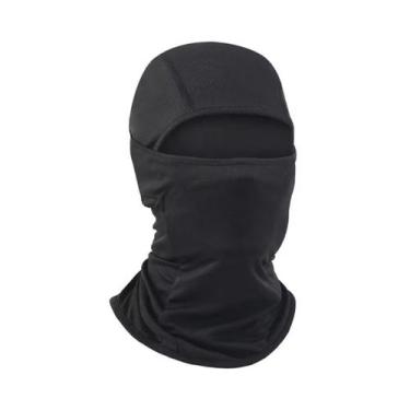 Imagem de Balaclava de Verão Touca Ninja UV para Motociclistas - Miemay, PRETO