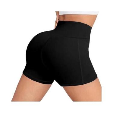 Imagem de Leggings Femininas De Cintura Alta Respiráveis Em Cor Sólida Para Fitn