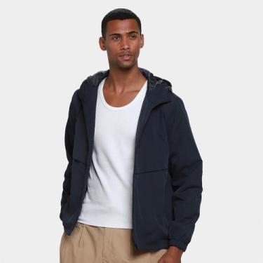 Imagem de Jaqueta Broken Rules Sarja Com Capuz Masculina, Cinza, M