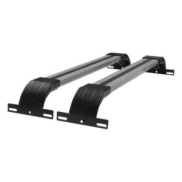 Imagem de Travessa Rack De Teto Bagageiro Jeep Compass Todos - XRACK, Prata