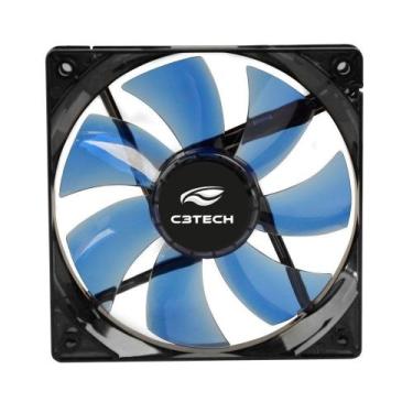 Imagem de Cooler para Gabinete 120X120 LED Azul STORM C3Tech F7-L100BL