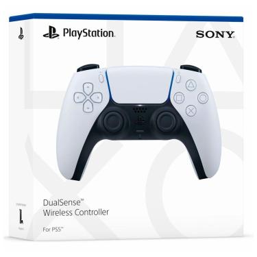 Imagem de Controle Sony Playstation Dualsense Sem Fio Branco - P/ Pc E Ps5
