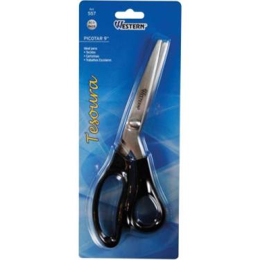 Imagem de Tesoura Artesanal Picotar ACO INOX 9POL. - Western