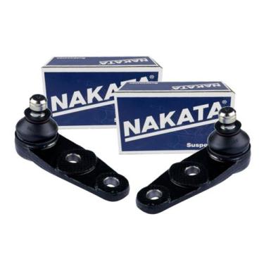 Imagem de Par pivo da bandeja clio megane scenic symbol furo 12mm - NAKATA, Furo
