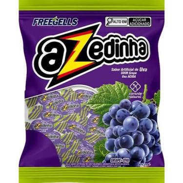 Imagem de Bala mastigavel 500g sabor:azedinho uva - Riclan, AZEDINHO UVA